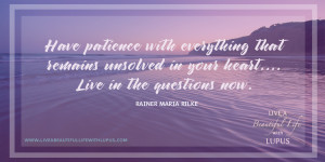 Rilke Quote on Uncertainty